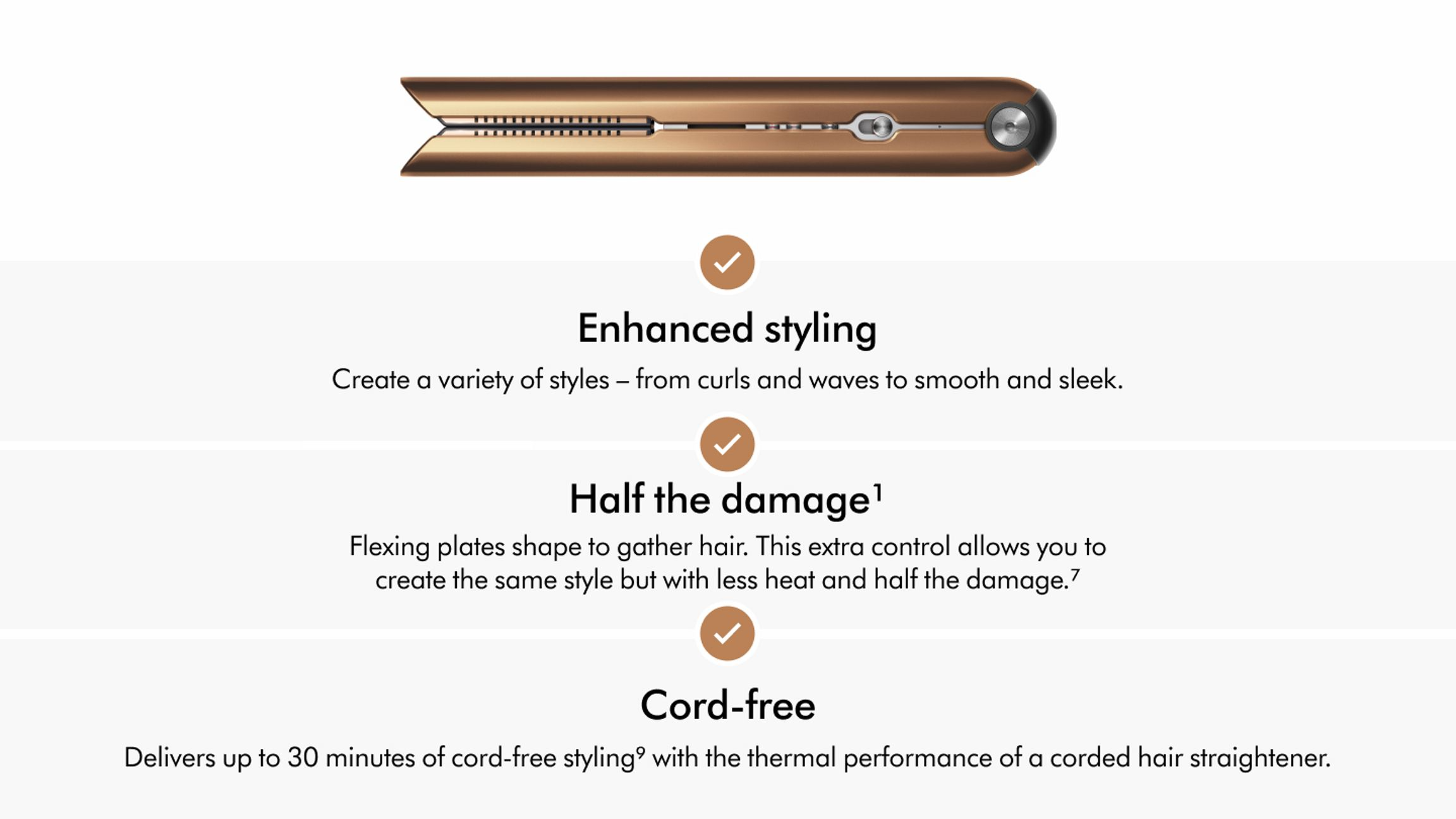 Dyson Corrale™ styler straightener