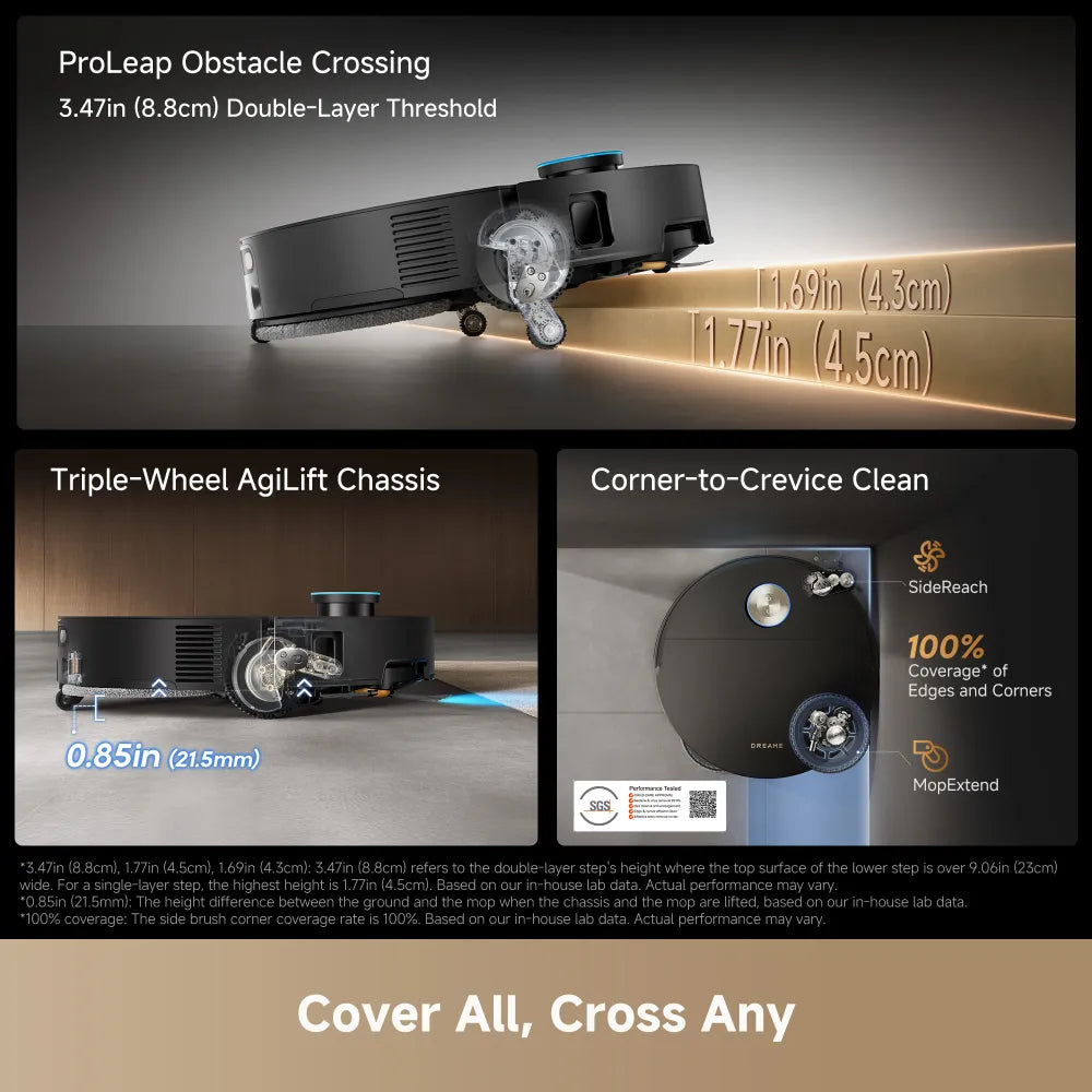 Dreame X60 Max Ultra Complete Robot Vacuum